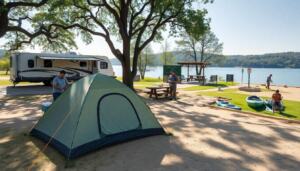 table rock lake camping